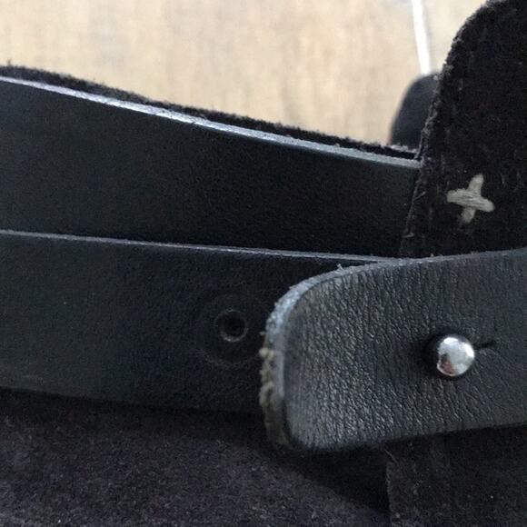 Rag & Bone Harrow Boots black suede 38.5 - Picture 11 of 13